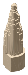 Montelbaanstoren, the silhouette LookUp draws on the map