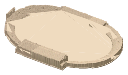 Olympic Stadium, as LookUp draws it