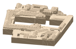National Library of Catalonia, the silhouette LookUp draws on the map