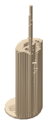 Montjuïc Communications Tower, the silhouette LookUp draws on the map