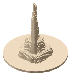 Siegessäule, as LookUp draws it