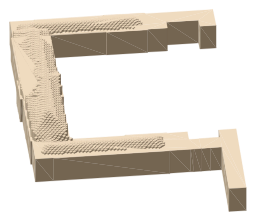 Bellevue Palace, the silhouette LookUp draws on the map