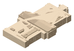 Field Museum of Natural History, the silhouette LookUp draws on the map