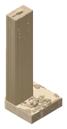 Aqua, the silhouette LookUp draws on the map