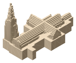 St Patrick's Cathedral, as LookUp draws it