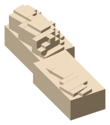 Dublin Mosque, the silhouette LookUp draws on the map