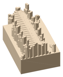 St Andrew's Cathedral, the silhouette LookUp draws on the map