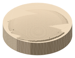 The OVO Hydro, the silhouette LookUp draws on the map