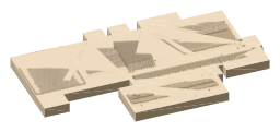 SEC Centre, the silhouette LookUp draws on the map
