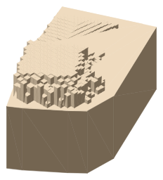 KOKO, the silhouette LookUp draws on the map