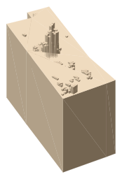 The Rose, the silhouette LookUp draws on the map