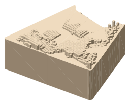 Hippodrome, the silhouette LookUp draws on the map