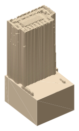 25 Bank Street, the silhouette LookUp draws on the map