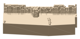 London Post Office Railway, the silhouette LookUp draws on the map