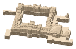 King's Gallery, the silhouette LookUp draws on the map
