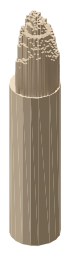 St George Wharf Tower, the silhouette LookUp draws on the map