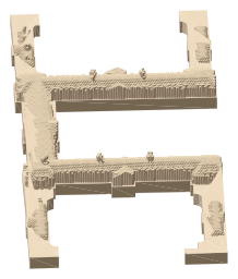 Royal Hospital Chelsea, the silhouette LookUp draws on the map
