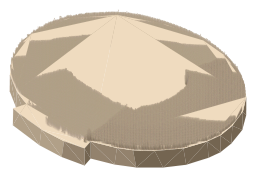 London Stadium, the silhouette LookUp draws on the map