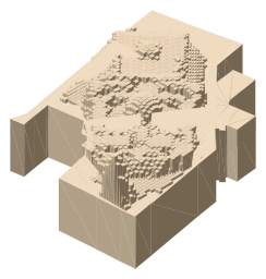 London Coliseum, the silhouette LookUp draws on the map