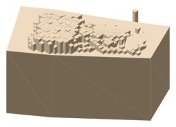 Savoy Theatre, the silhouette LookUp draws on the map