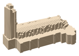 St Giles-without-Cripplegate, the silhouette LookUp draws on the map