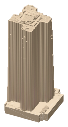 Euston Tower, the silhouette LookUp draws on the map