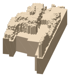 London Library, the silhouette LookUp draws on the map