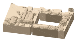 Royal Academy of Arts, the silhouette LookUp draws on the map
