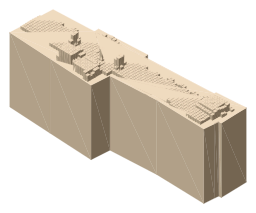 the Cenotaph, the silhouette LookUp draws on the map