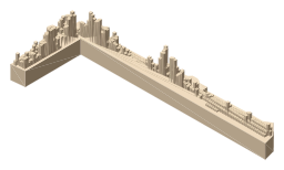 Museum of the Home, the silhouette LookUp draws on the map