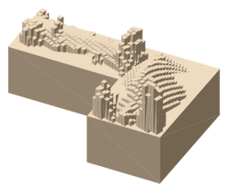 Ukrainian Catholic Cathedral of the Holy Family in Exile, the silhouette LookUp draws on the map