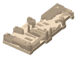 Natural History Museum, the silhouette LookUp draws on the map