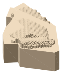 Rainbow Theatre, the silhouette LookUp draws on the map