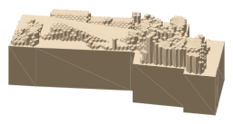 Adelphi Theatre, the silhouette LookUp draws on the map