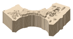 Admiralty Arch, the silhouette LookUp draws on the map
