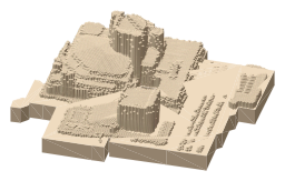 Royal National Theatre, the silhouette LookUp draws on the map