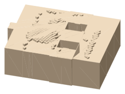 Queen's House, the silhouette LookUp draws on the map