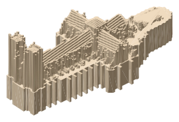 Westminster Abbey, as LookUp draws it