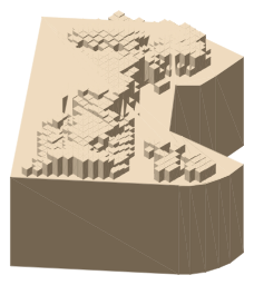 Piccadilly Theatre, the silhouette LookUp draws on the map