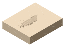 Copper Box Arena, the silhouette LookUp draws on the map