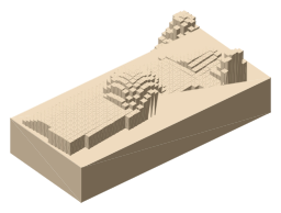 Aziziye Mosque, the silhouette LookUp draws on the map