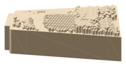 The Old Vic, the silhouette LookUp draws on the map