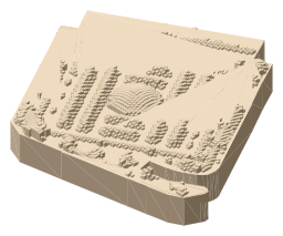 London Museum, the silhouette LookUp draws on the map