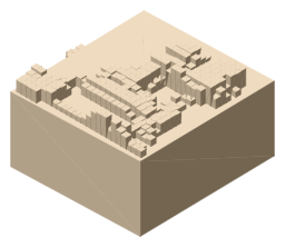 Wyndham's Theatre, the silhouette LookUp draws on the map