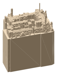 Plaza Hotel, the silhouette LookUp draws on the map
