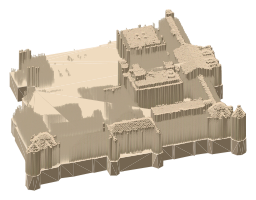 American Museum of Natural History, the silhouette LookUp draws on the map