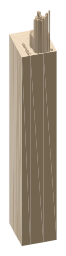 432 Park Avenue, the silhouette LookUp draws on the map