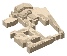 Palais Bourbon, the silhouette LookUp draws on the map