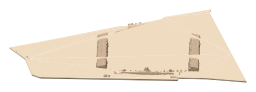 Caledonian Stadium, the silhouette LookUp draws on the map