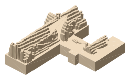 St Ninian's Cathedral, the silhouette LookUp draws on the map